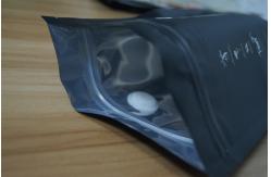 China Plain Stand Up Aluminum Foil Coffee Bean Packaging Bags With Degassing Valve supplier