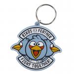 Custom Souvenir Soft PVC Rubber Keychain; Decorative Colorful Promotional Gift Soft Touch PVC Rubber Keyrings for sale