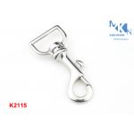 26.5mm Inner Size Bag Snap Hook D Ring Dog Hook Nickle Color For Purse for sale