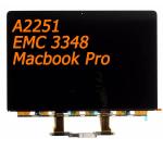 EMC 3348 Macbook Retina Lcd 2560x1600 A2251 13.3 Inch Size 2020 Year for sale