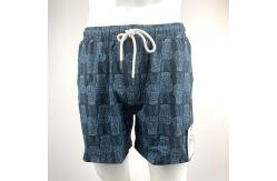 China Stylish Mens Hawaiian Printed Board Shorts Surf No Fading Custom Design supplier
