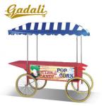 L2100mm Cotton Candy Popcorn Machine Cart Commercial for sale