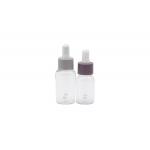 20ml 30ml 50ml Cylinder Plastic Cosmetic Dropper Bottle Grey Personal Care for sale
