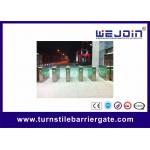 Intelligent Flap Barrier with 304 Stainless Steel Housing and Auto-reversing Function for sale