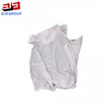 No Printings Pure White 100% Cotton Industrial Wiping Rags Grade A for sale