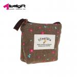 Pastoral Style Canvas Coin Pouch for sale