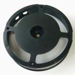 Black Outdoor Injection Molding Plastic Electronic Parts 20~60 HRC For Solar Energy for sale