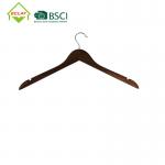 China Wardrobe Camisole Skirt Non Slip Cedar Wood Clothes Hangers manufacturer