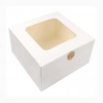 Hamburger Paper Food Container Box Pantone / CMYK Color Printing for sale