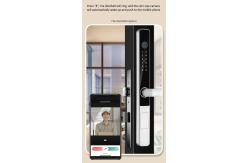 China Camera Smart Handle Lock IP65 S608max Fingerprint Smart Lock supplier