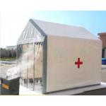 Lighte Weight Inflatable Corona Mobile Decontamination Tent Aging Resistance for sale