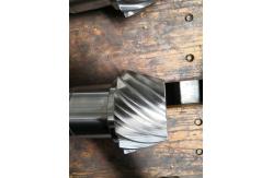 China 6.5 Module Gleason Spiral Gear Shaft Transmission Gears And Shafts supplier