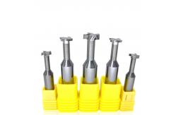 China Tungsten Steel Alloy T Slot Milling Cutter Machining Hard Aluminum Copper Wood supplier