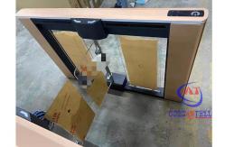 China Office Building QR Code Turnstile NFC Card Reader Swing Turnstile Gate supplier