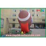 Promotional Inflatable Rugby Balls  Inflatable Word Cup Trophy Rugby Ball Model for sale