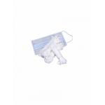 Soft Elastic Ear Loop Disposable Face Mask Use Customized Round Shape