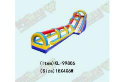 China Summer Feeling Commercial Grade Large Inflatable Water Slide supplier