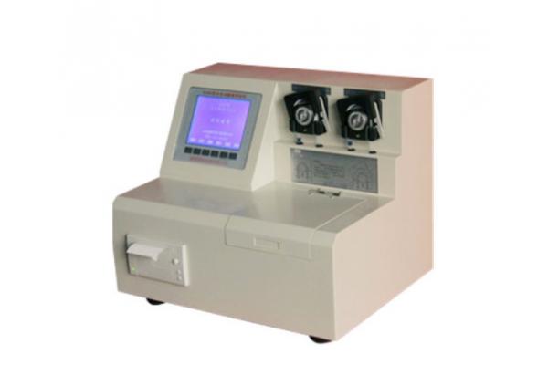 Automatic acid value tester for oil products