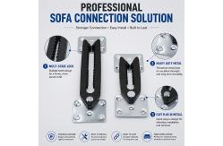 China Adjustable Crocodile Buckle Sofa Bottom Separate Combination Connector Furniture Fastener Accessory supplier