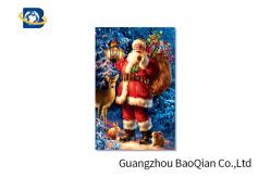 China Customized PET 3D Printed Christmas Card / Lenticular Card Printing supplier