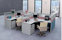 China Free Standing 8 Seater Flexible Modular Office Workstation For Staff ISO9001 supplier