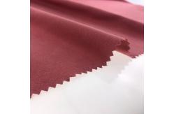 China 235gsm Polyester Suiting Fabric Plain Brushed Polyester Fabric  stain Resistant supplier