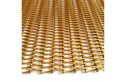 China Balanced Spiral Wire Mesh For Metal Curtain supplier