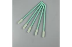 China Dust Free Long Foam Tip Cleanroom Foam Cleaning Swabs For Industrial Use supplier