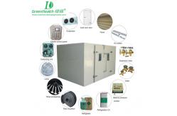 China 450V Green Health Freezing Cold Room Equipment For Vegetable Storage supplier