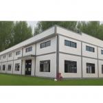 Multi Storey Steel Structure Industrial Warehouse , Prefabricated Steel Structure Factory for sale