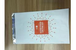 China Kraft Paper Lined Foil Inside Roast Chicken Packaging Bags Customized Design supplier
