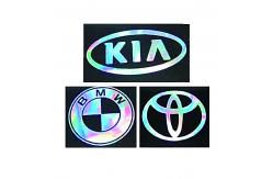 China Anti Counterfeit Design Logo 3D Holographic Security Stickers supplier