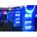 Floor Standing Transparent Window Display 1500~4500cd/㎡ Brightness For Clubs for sale