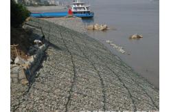 China Anti Erosion Flexible Ecological Gabion Mesh Retaining Wall 80x100mm supplier
