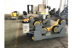 China Self Aligning Pipe Welding Rollers / Tank Welding Equipment PU Wheel 10T supplier