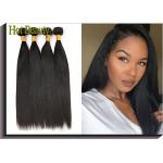 Black Silky Straight 5A Virgin Brazilian Hair 12-32 , Not Frizzy for sale