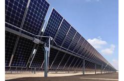 China Auto Solar Panel Single Axis Tracking System Sun Tracker Mounting Structure supplier