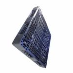 Industrial 1100 X 1100 Polyethylene Black Plastic Pallet 3T Dynamic Load for sale