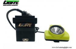 China 4.07W 25000lux 13.6Ah IP68 LED Mining Cap Lamp supplier
