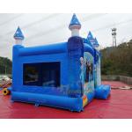 Frozen Inflatable Bouncer Slide Jumping Castle Combo 1 Year Guarantee