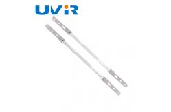 China 235V 1000W Infrared Quartz Heater Lamp With White Ceramic Reflector supplier
