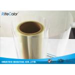 One-Side Coated Inkjet Film Roll , Eco Solvent Inkjet Transparency Film