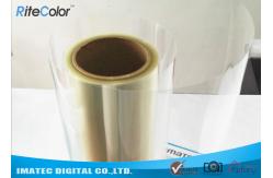 China One-Side Coated Inkjet Film Roll , Eco Solvent Inkjet Transparency Film supplier