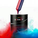 High Hardness Metallic Car Paint Acrylic Resin Chameleon Pigment Paint for sale