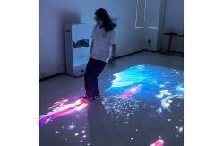 China Mobile All-in-one Interactive Floor Projection System 4000 Lumens supplier