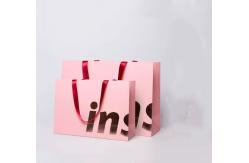 China Kraft Recycled Carrier Bag Paperboard Drawstring Handle Shopping Bag supplier