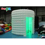 ROHS Inflatable White Photo Booth Wall Selfie Backdrop Photo Booth Enclosure