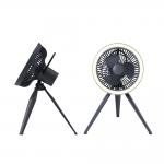 7800mAh 2 In 1 LED Light Camping Fan Folding Rechargeable USB Flexible Tripod Fan for sale