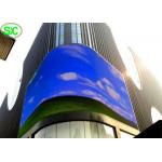 RGB Full Color P10mm TV Advertising Outdoor Video Curve LED Sign Display for sale