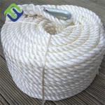 Boat 3 Strand Anchor Rope Nylon Dock Lines Twisted Mooring Rope for sale
